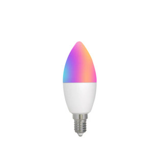 لامپ e14 شمعی هوشمند ZIGBEE برند MOES مدل ZB-TDC6-RCW-E14-MS
